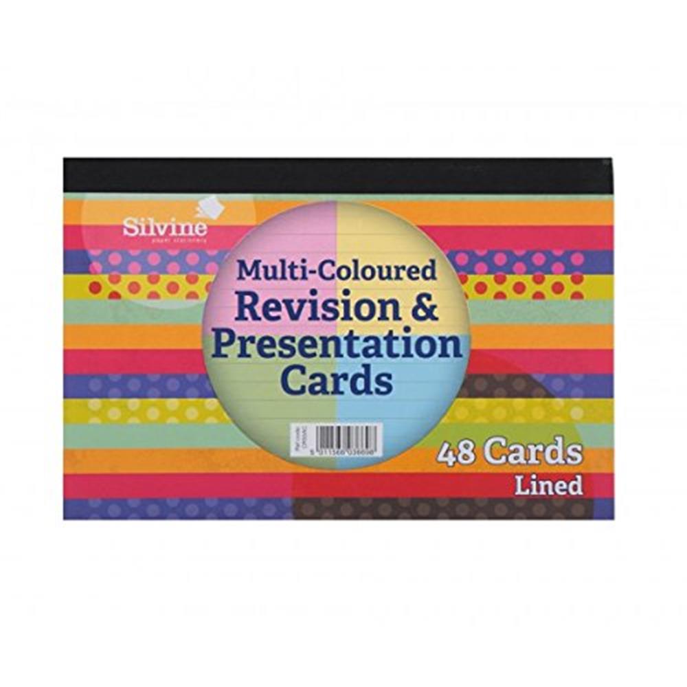 Silvine Revision Cards Multi